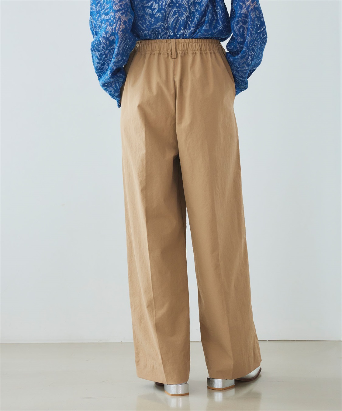 CROSS FUNCTION 《UV/吸水速乾》エブ楽 タックワイドパンツ_sub_20