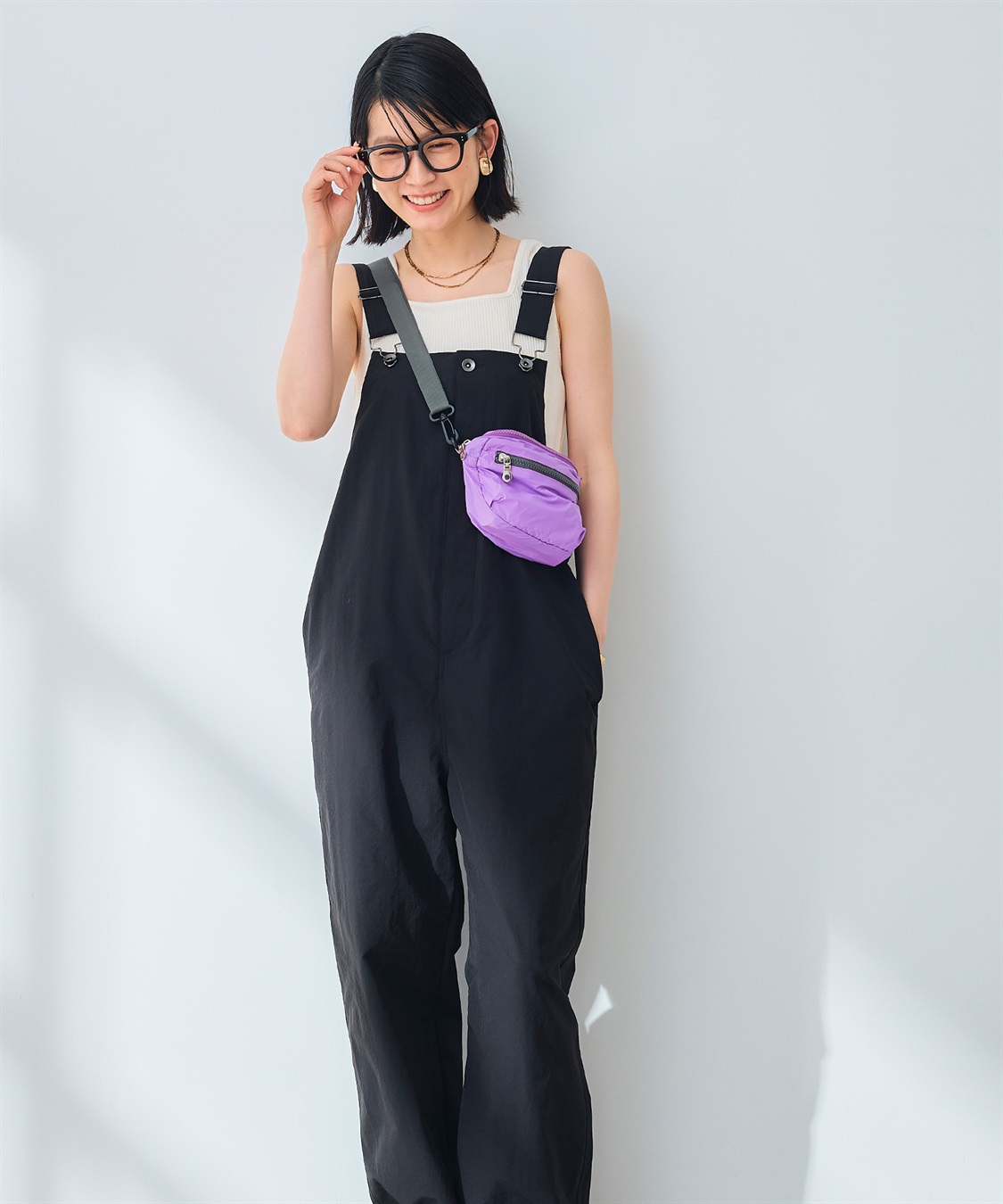 CROSS FUNCTION 《UV/吸水速乾》エブ楽 イージーサロペット_sub_13