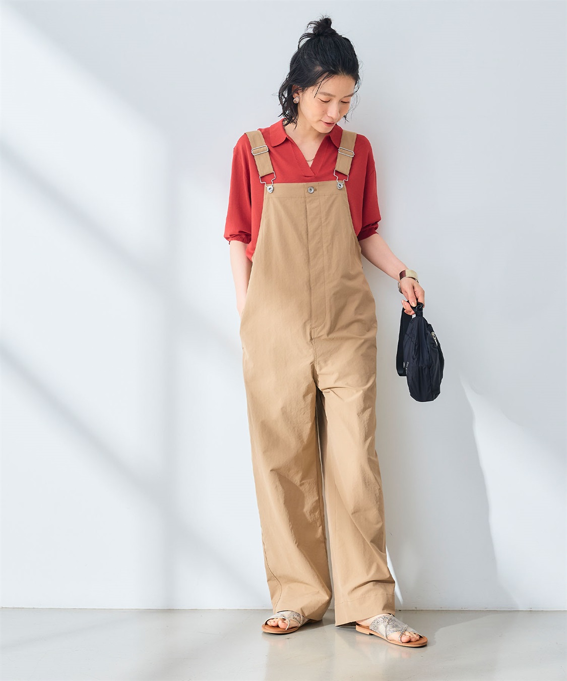 CROSS FUNCTION 《UV/吸水速乾》エブ楽 イージーサロペット_sub_16