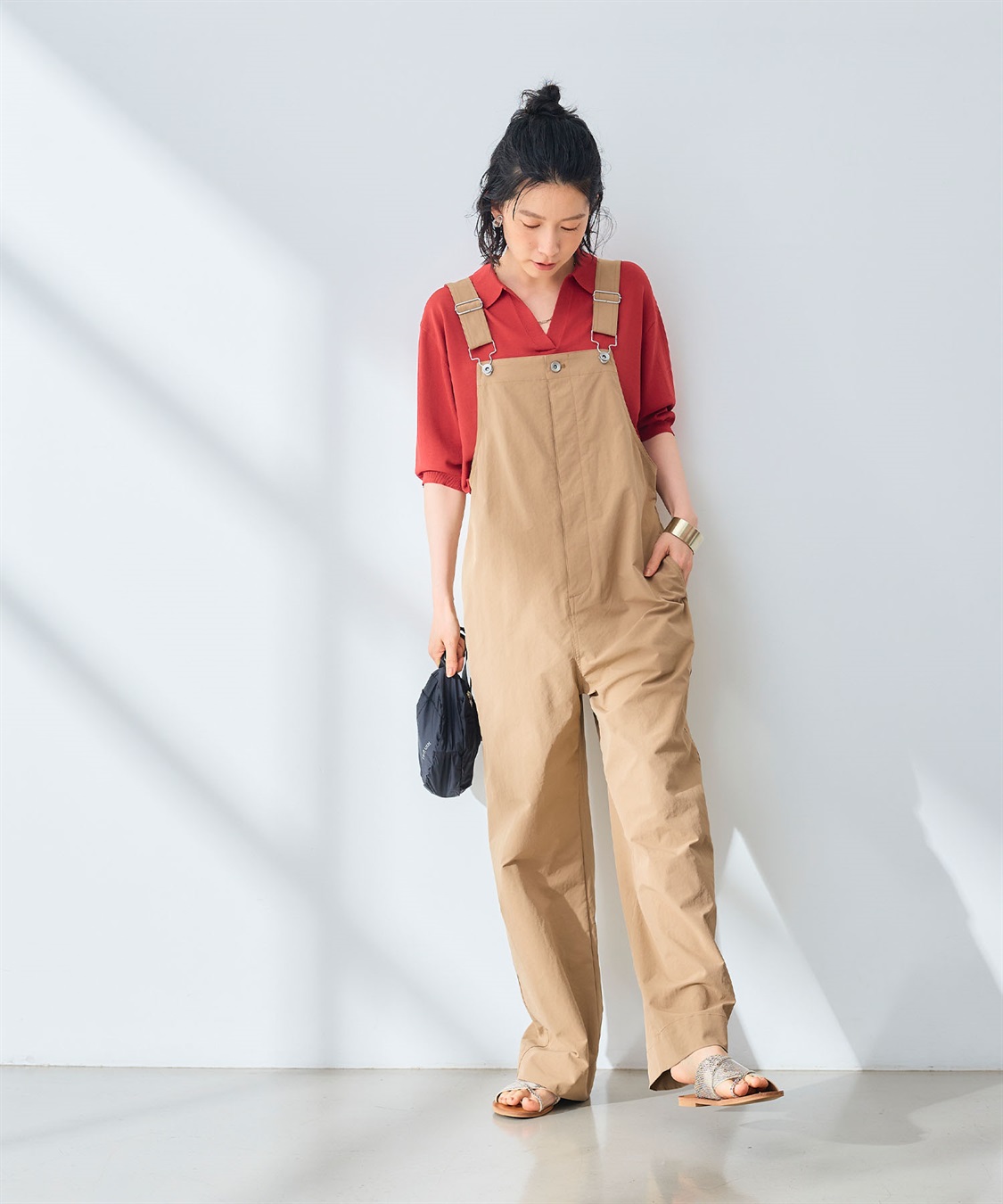 CROSS FUNCTION 《UV/吸水速乾》エブ楽 イージーサロペット_sub_17