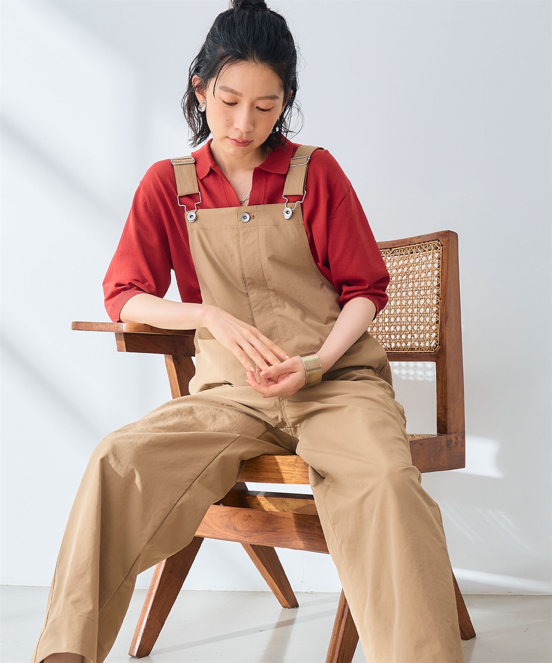 CROSS FUNCTION 《UV/吸水速乾》エブ楽 イージーサロペット_sub_21