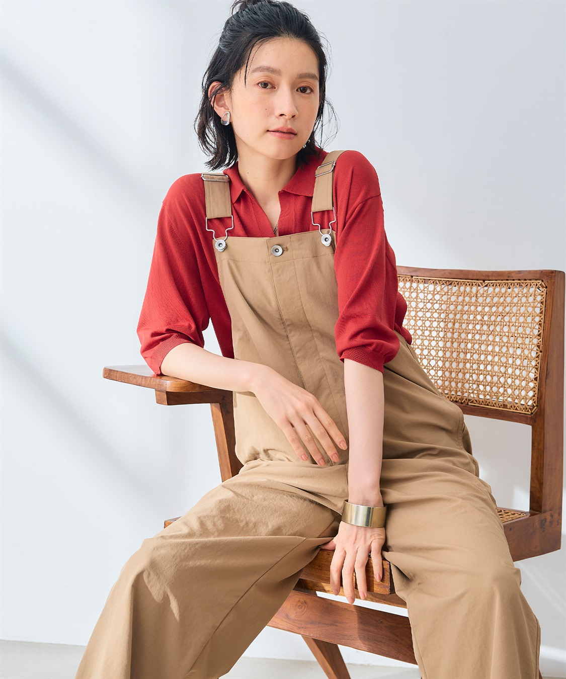 CROSS FUNCTION 《UV/吸水速乾》エブ楽 イージーサロペット_sub_22