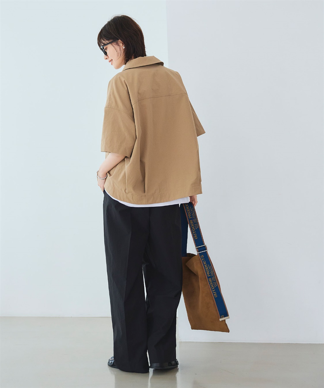 CROSS FUNCTION 《UV/吸水速乾》エブ楽 ミリタリーシャツジャケット_sub_10