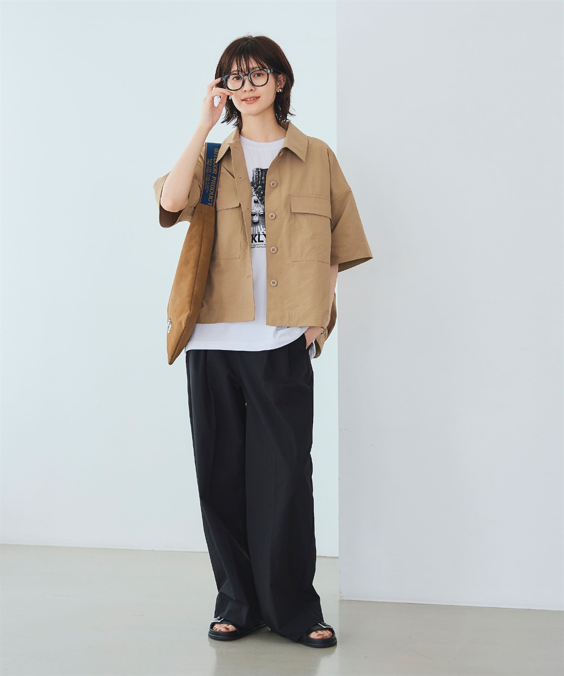 CROSS FUNCTION 《UV/吸水速乾》エブ楽 ミリタリーシャツジャケット_sub_13