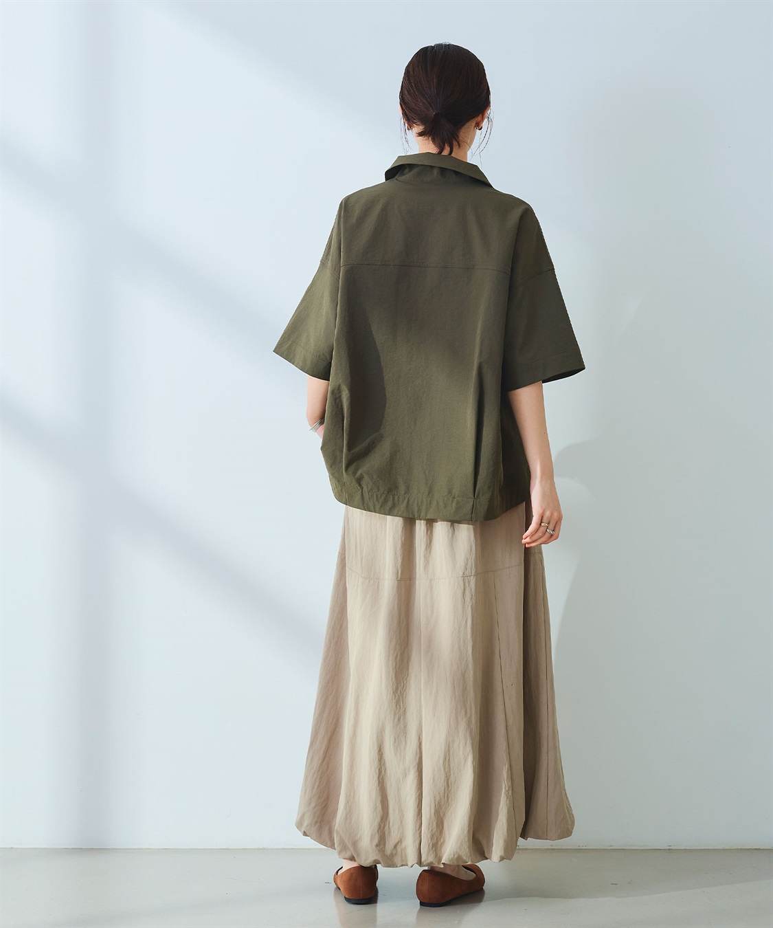 CROSS FUNCTION 《UV/吸水速乾》エブ楽 ミリタリーシャツジャケット_sub_22