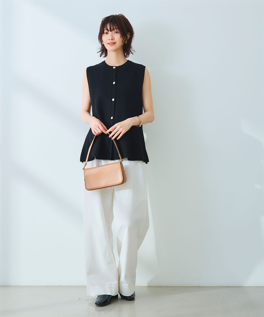 CROSS FUNCTION 《撥水》FRESH DENIM デニムワイドバギーパンツ_sub_20