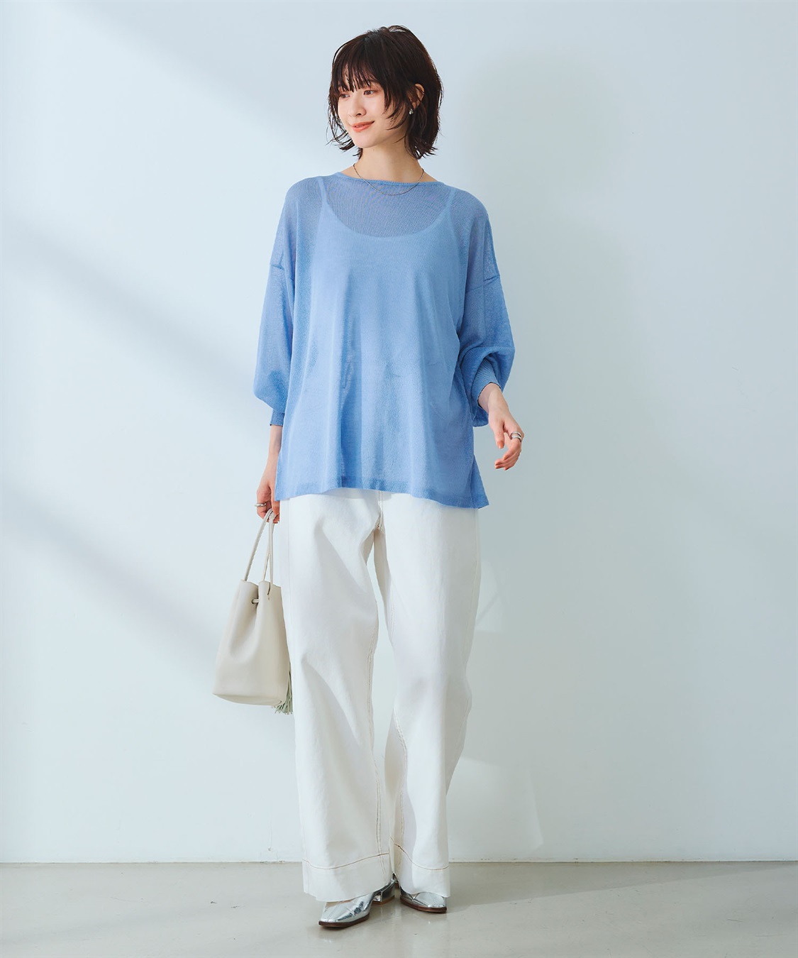 CROSS FUNCTION 《撥水》FRESH DENIM デニムワイドバギーパンツ_sub_23