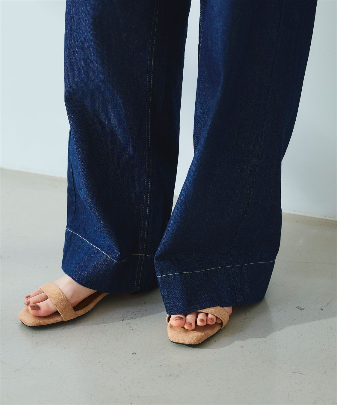 CROSS FUNCTION 《撥水》FRESH DENIM デニムワイドバギーパンツ_sub_29