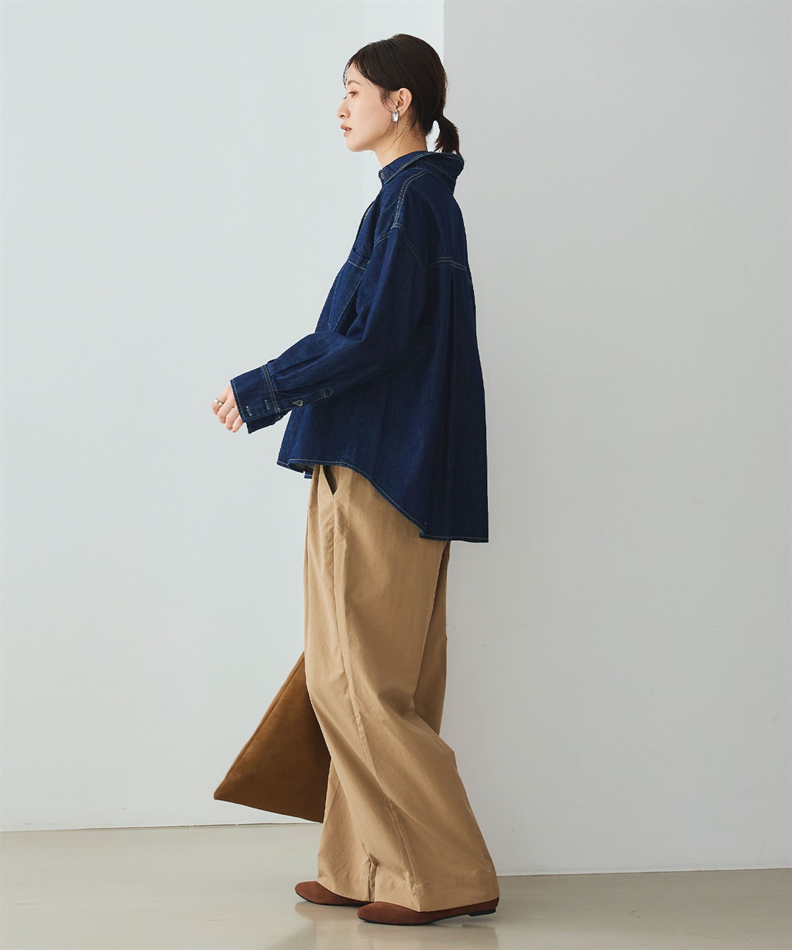 CROSS FUNCTION 《撥水》FRESH DENIM デニムシャツ_sub_21