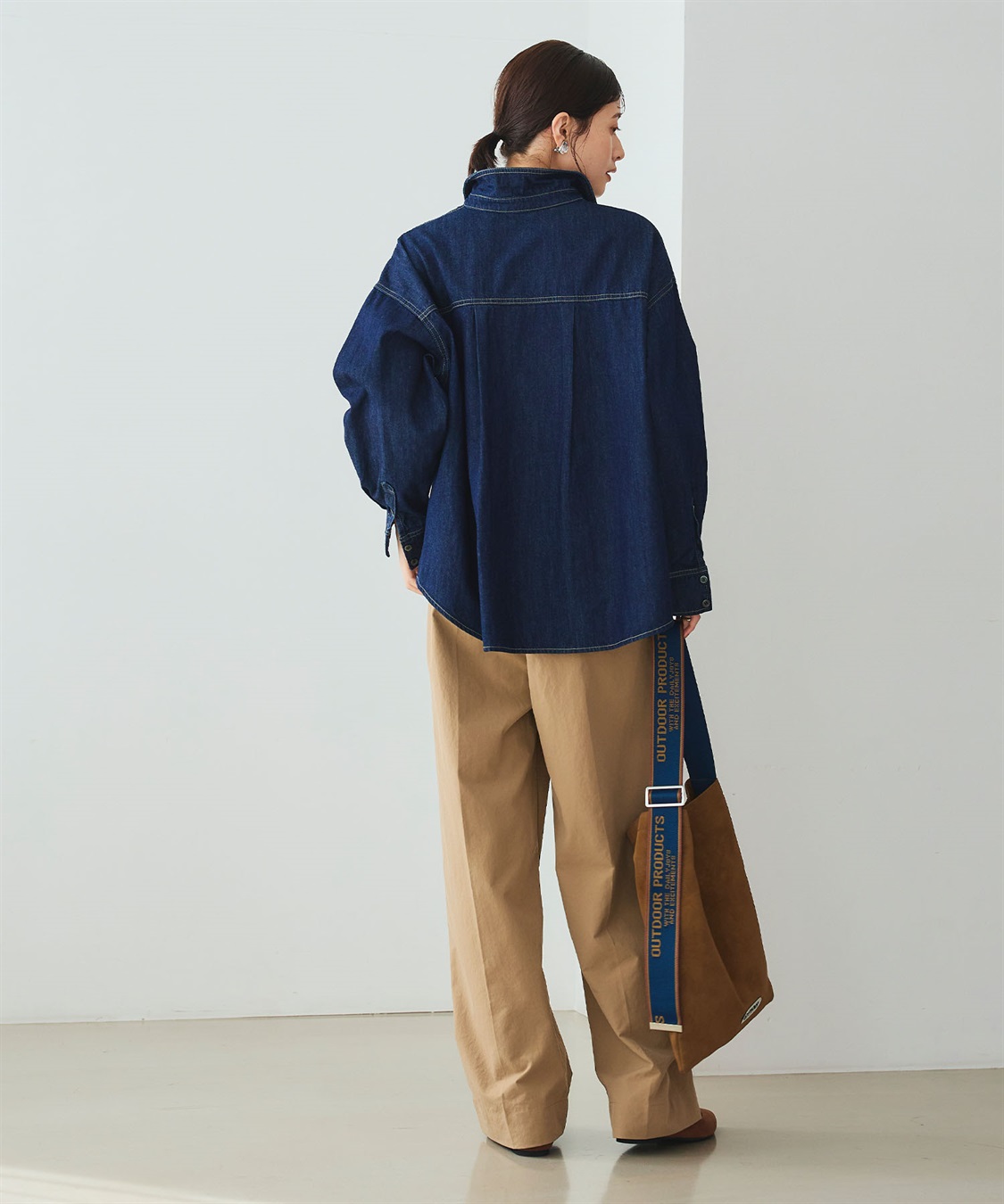 CROSS FUNCTION 《撥水》FRESH DENIM デニムシャツ_sub_22