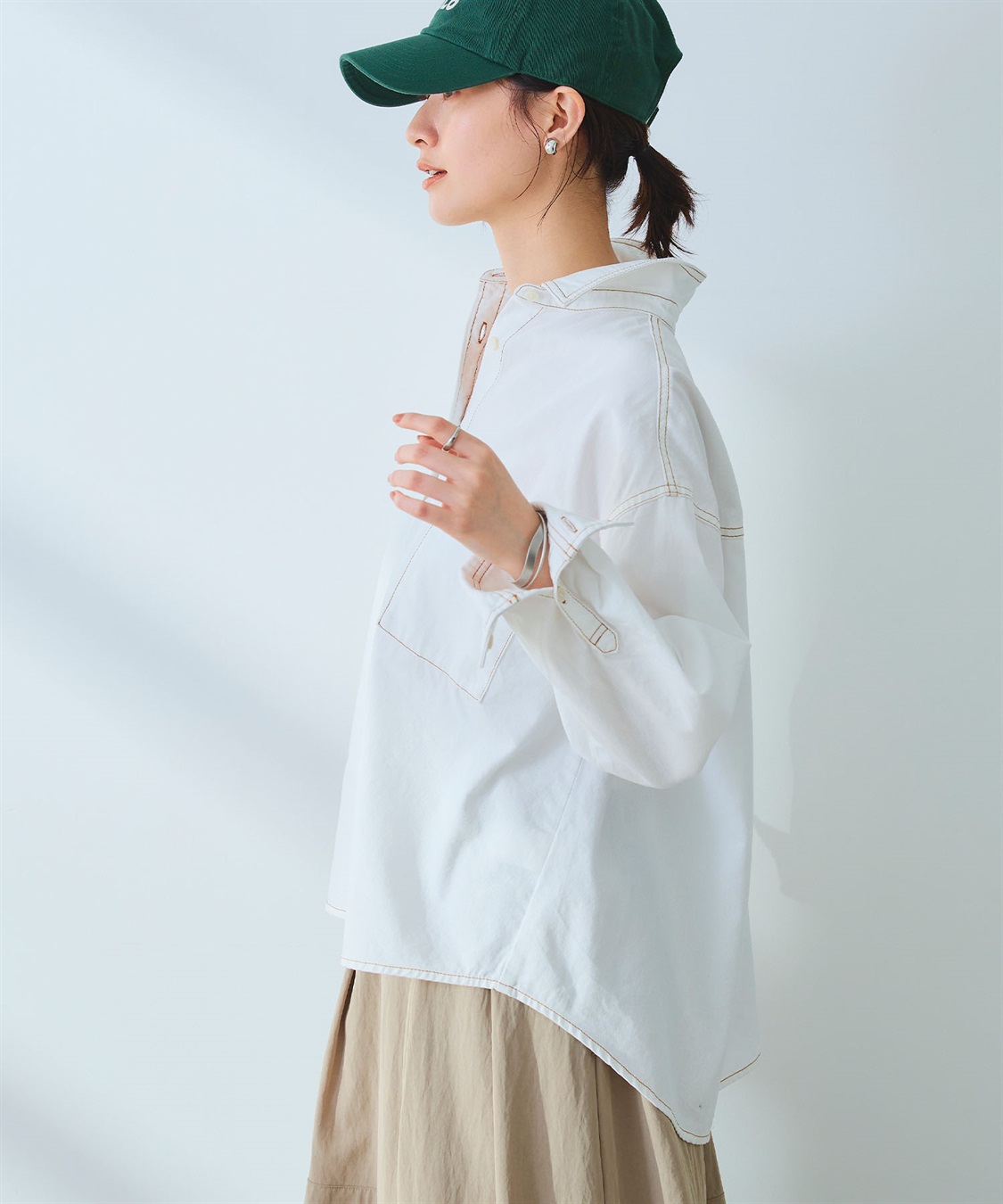 CROSS FUNCTION 《撥水》FRESH DENIM デニムシャツ_sub_24