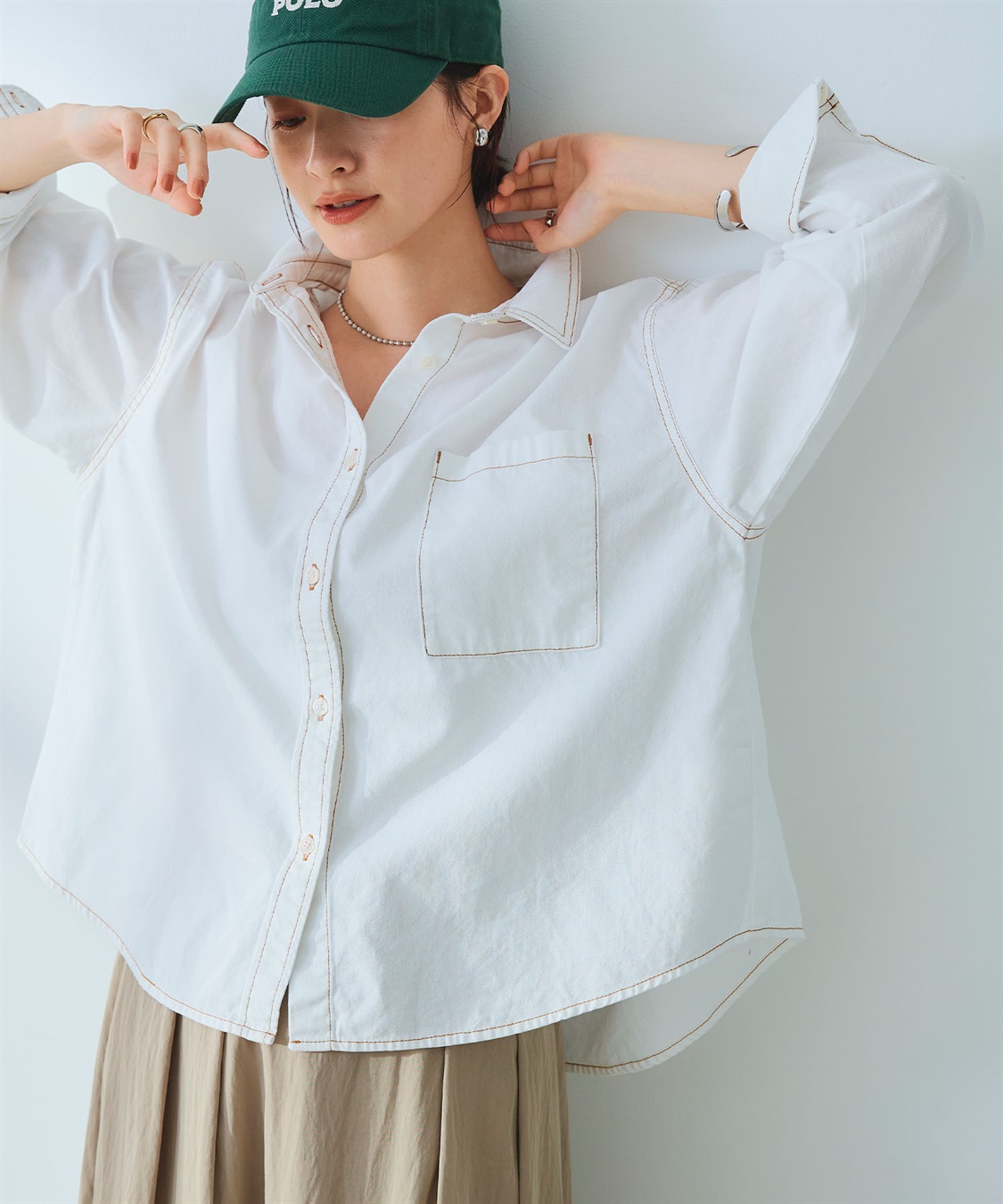 CROSS FUNCTION 《撥水》FRESH DENIM デニムシャツ_sub_25