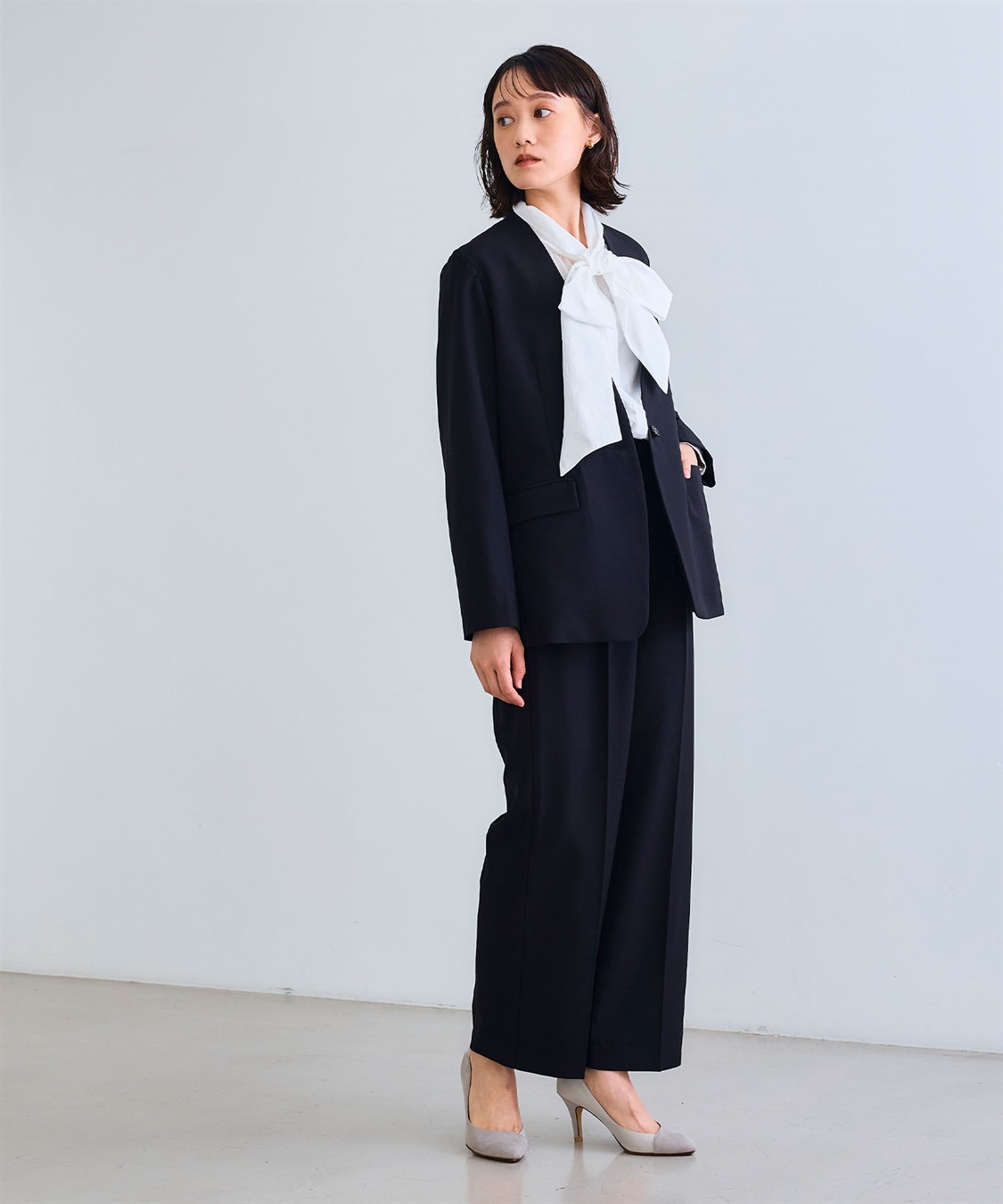 CROSS FUNCTION 《シワになりにくい》サマ美えセンタープレスストレートパンツ_sub_7