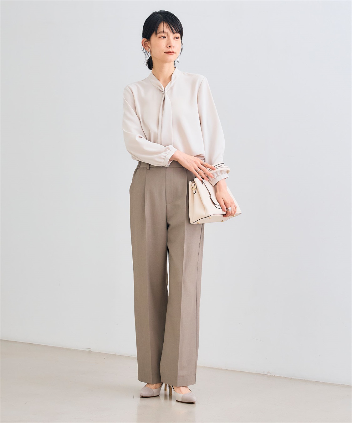 CROSS FUNCTION 《シワになりにくい》サマ美えセンタープレスストレートパンツ_sub_17