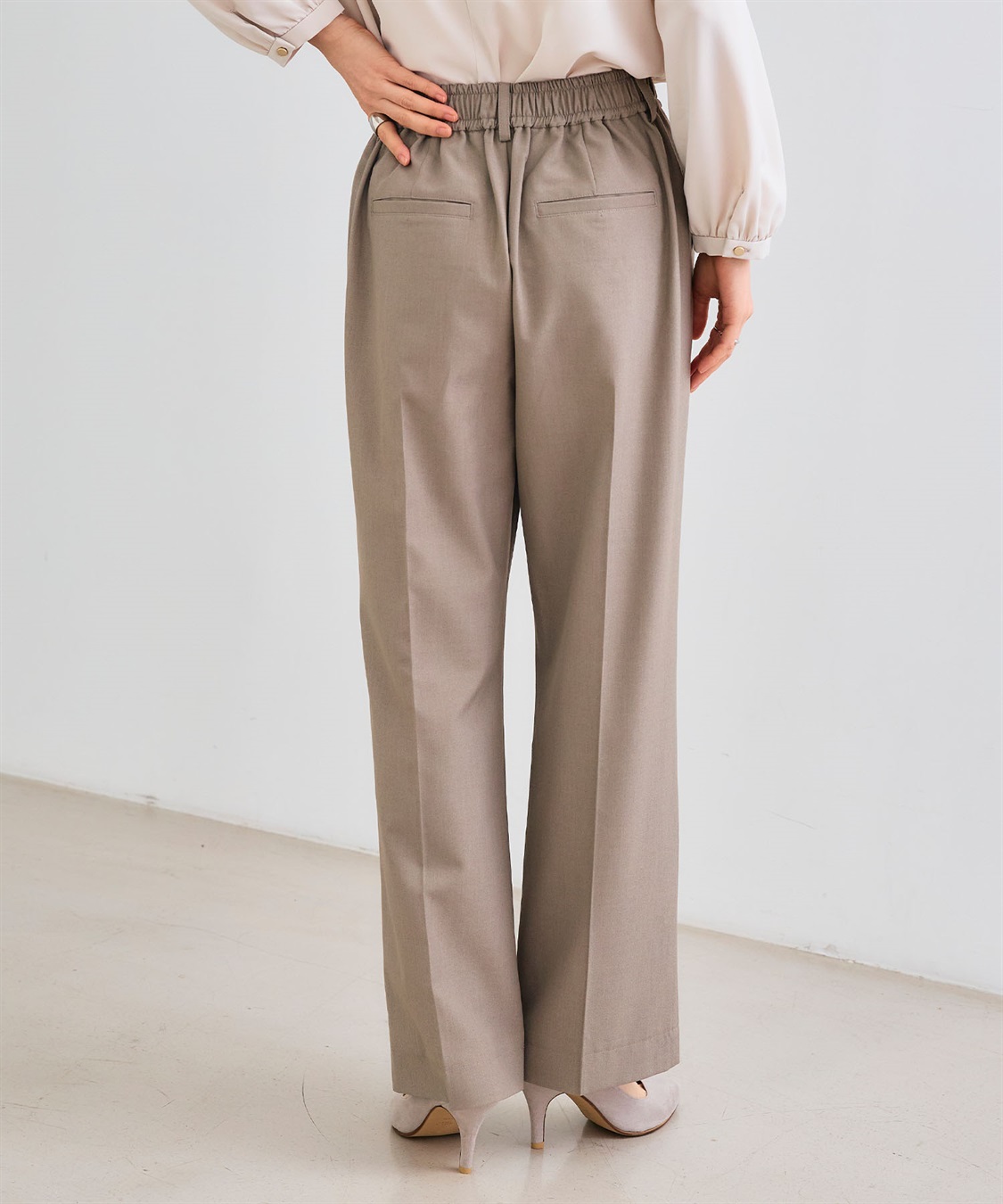 CROSS FUNCTION 《シワになりにくい》サマ美えセンタープレスストレートパンツ_sub_22