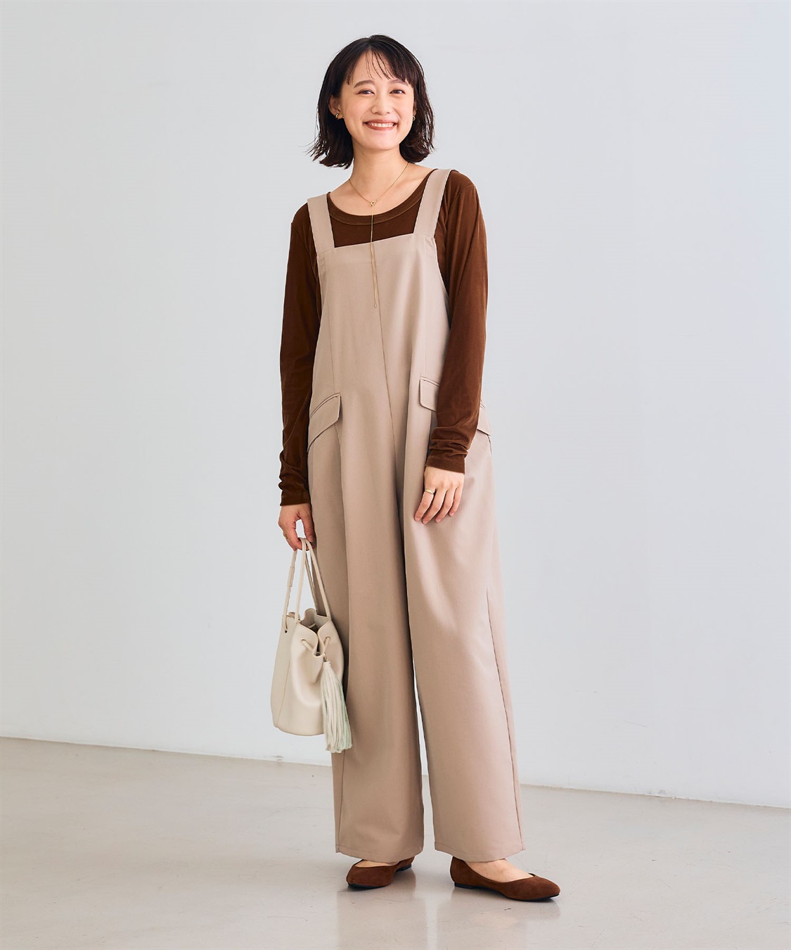 CROSS FUNCTION 《シワになりにくい》サマ美え リラックスオールインワン_sub_4