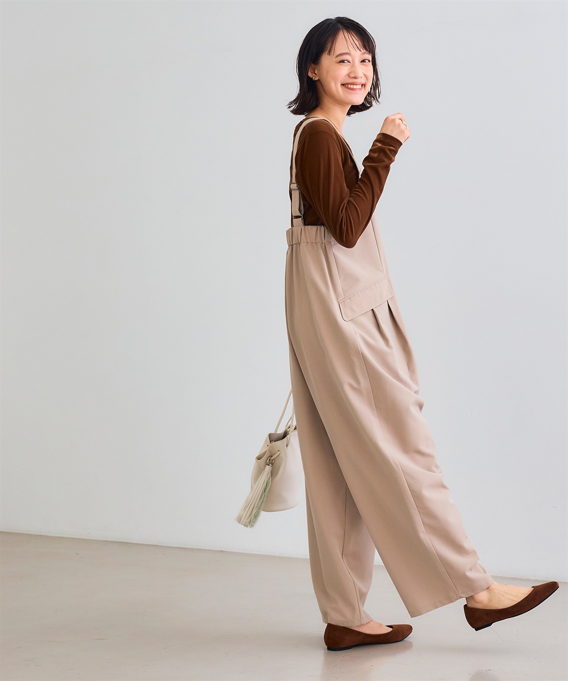 CROSS FUNCTION 《シワになりにくい》サマ美え リラックスオールインワン_sub_5