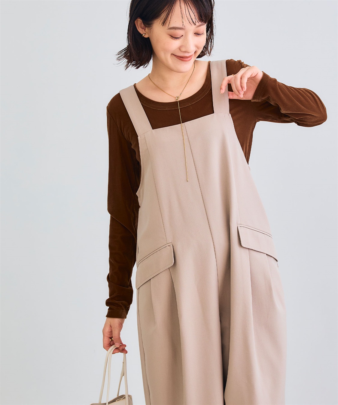 CROSS FUNCTION 《シワになりにくい》サマ美え リラックスオールインワン_sub_9