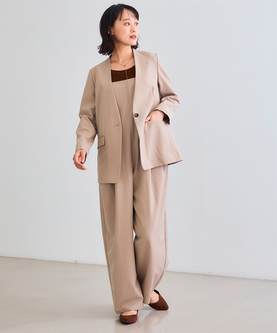 CROSS FUNCTION 《シワになりにくい》サマ美え リラックスオールインワン_sub_14