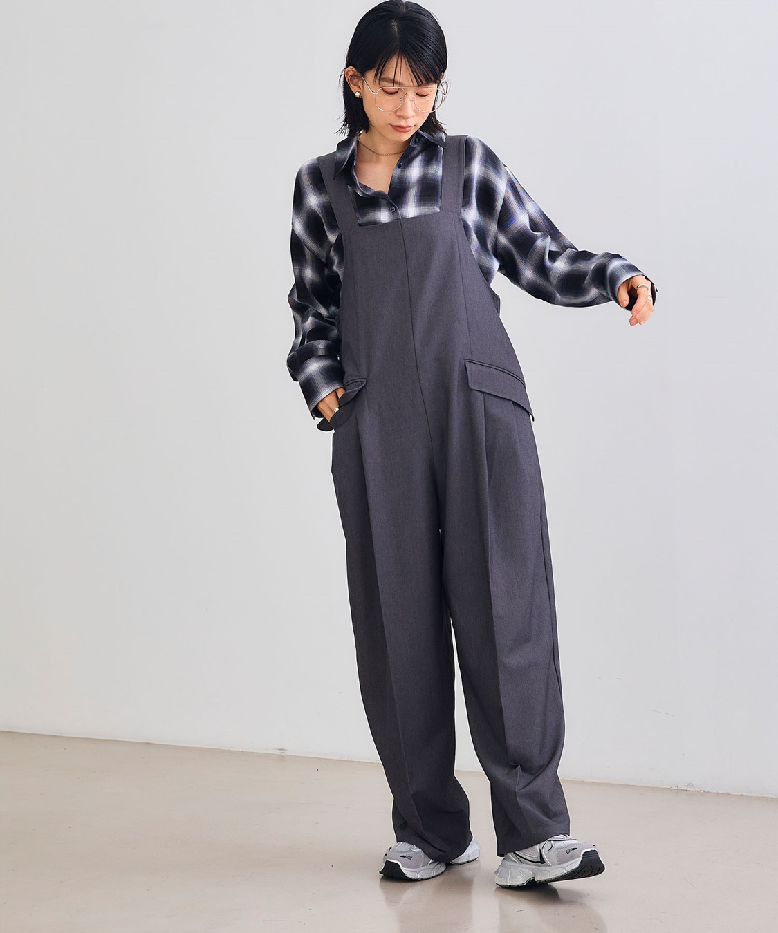 CROSS FUNCTION 《シワになりにくい》サマ美え リラックスオールインワン_sub_18