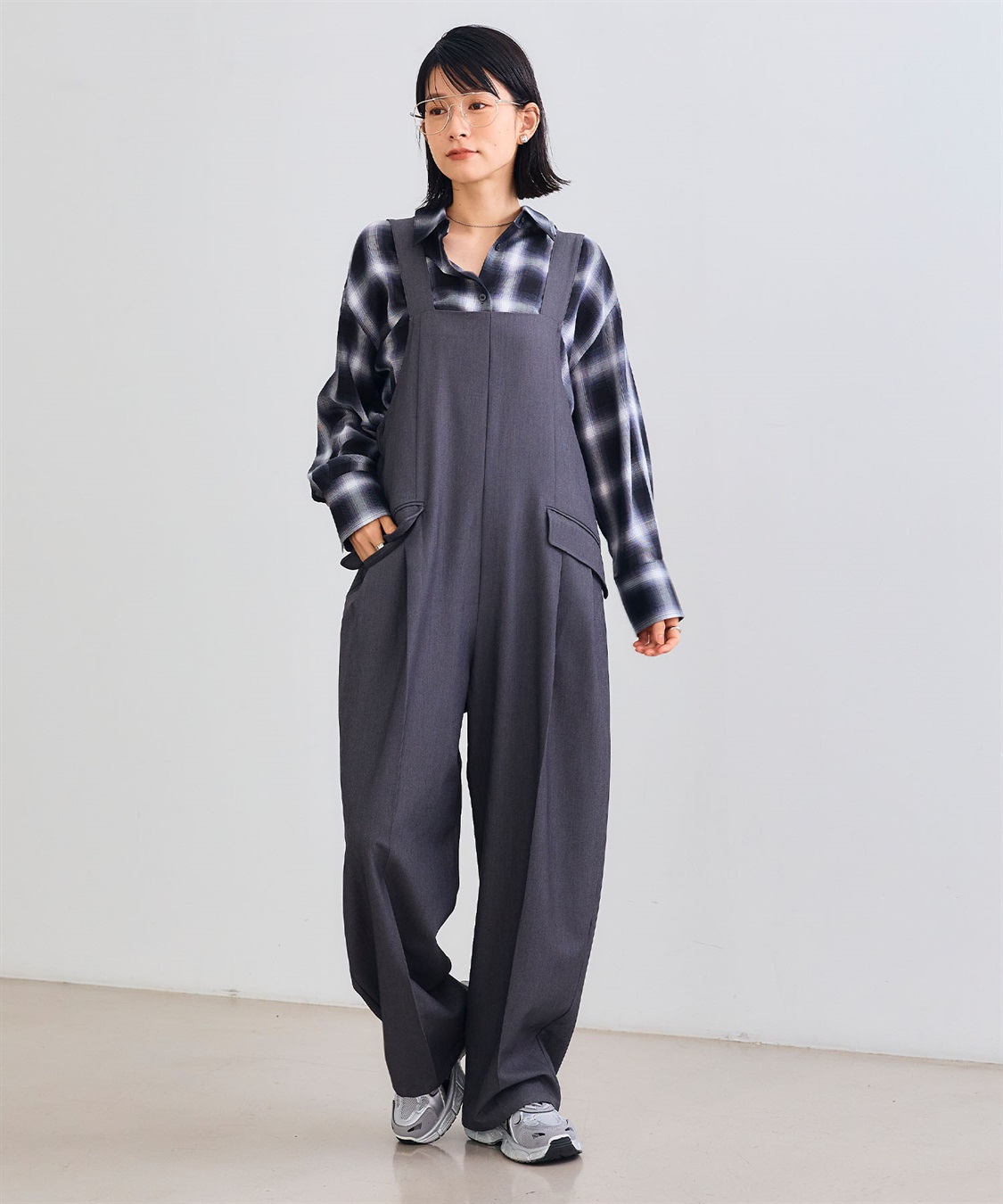 CROSS FUNCTION 《シワになりにくい》サマ美え リラックスオールインワン_sub_20