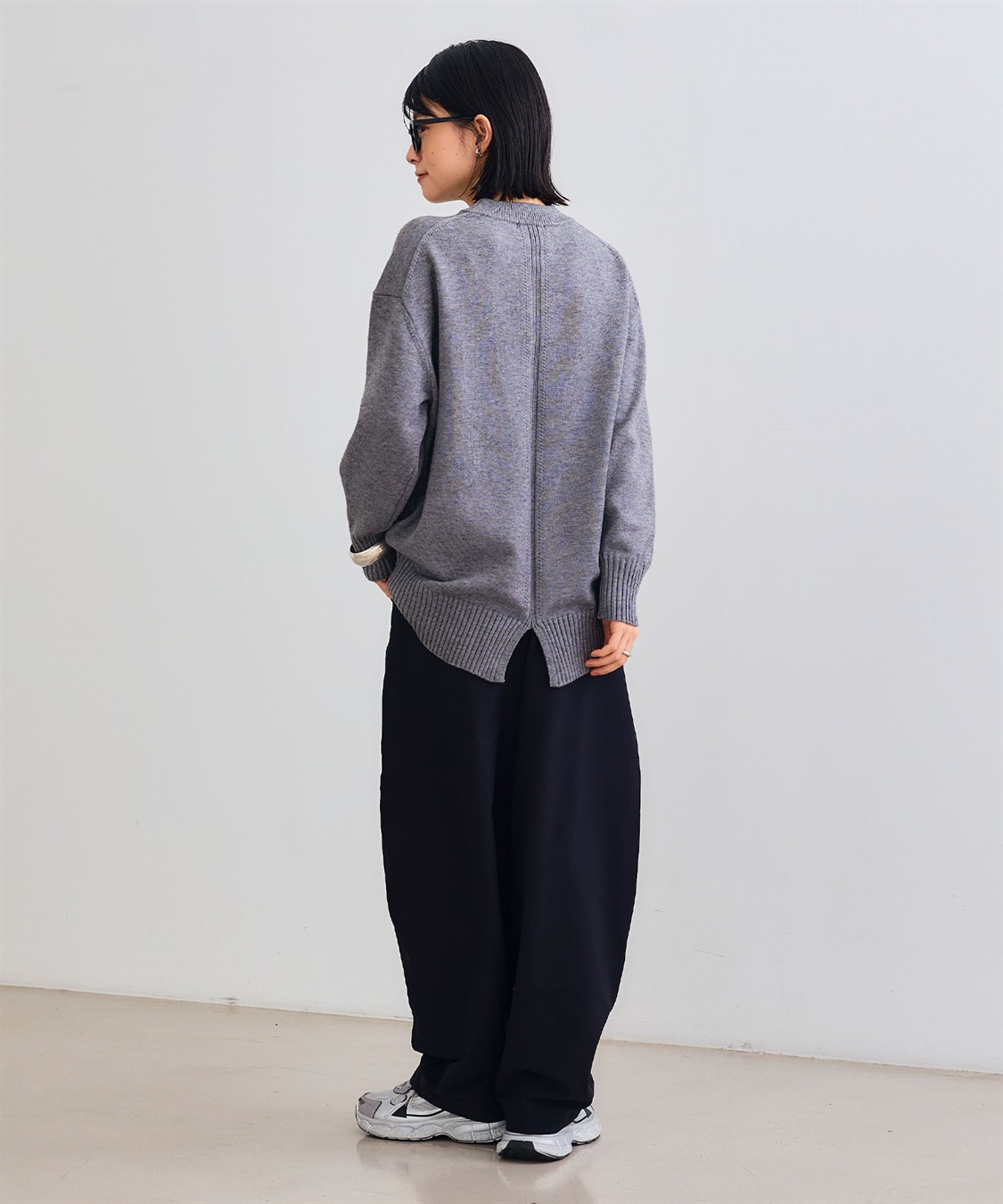 CROSS FUNCTION 《洗える》エブ楽 ジャージータックコクーンパンツ_sub_10