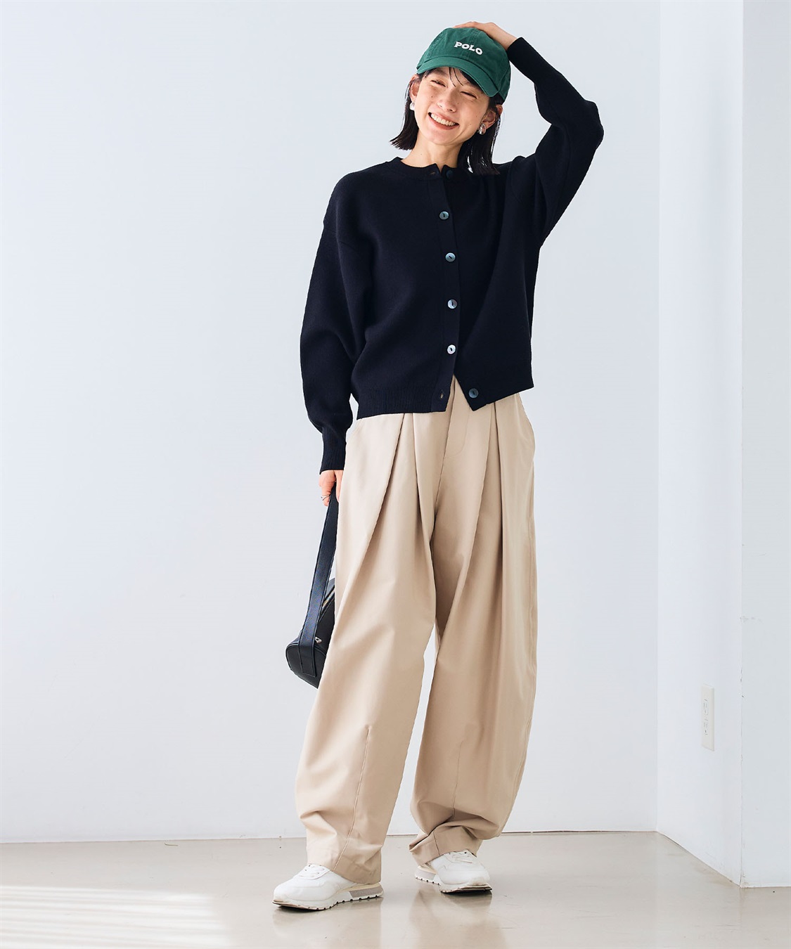 CROSS FUNCTION 《洗える》エブ楽 ジャージータックコクーンパンツ_sub_18