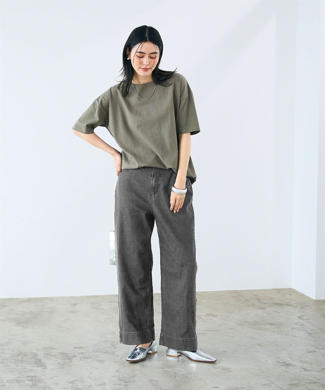 CROSS FUNCTION 《ストレッチ》ワイドボックスデニムパンツ_sub_19