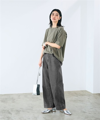 CROSS FUNCTION 《ストレッチ》ワイドボックスデニムパンツ_subthumb_20