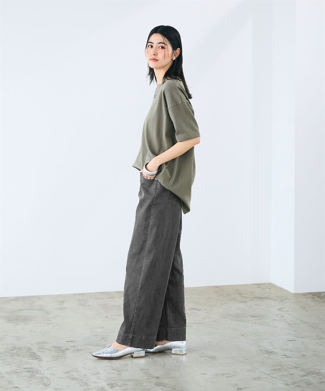 CROSS FUNCTION 《ストレッチ》ワイドボックスデニムパンツ_sub_21