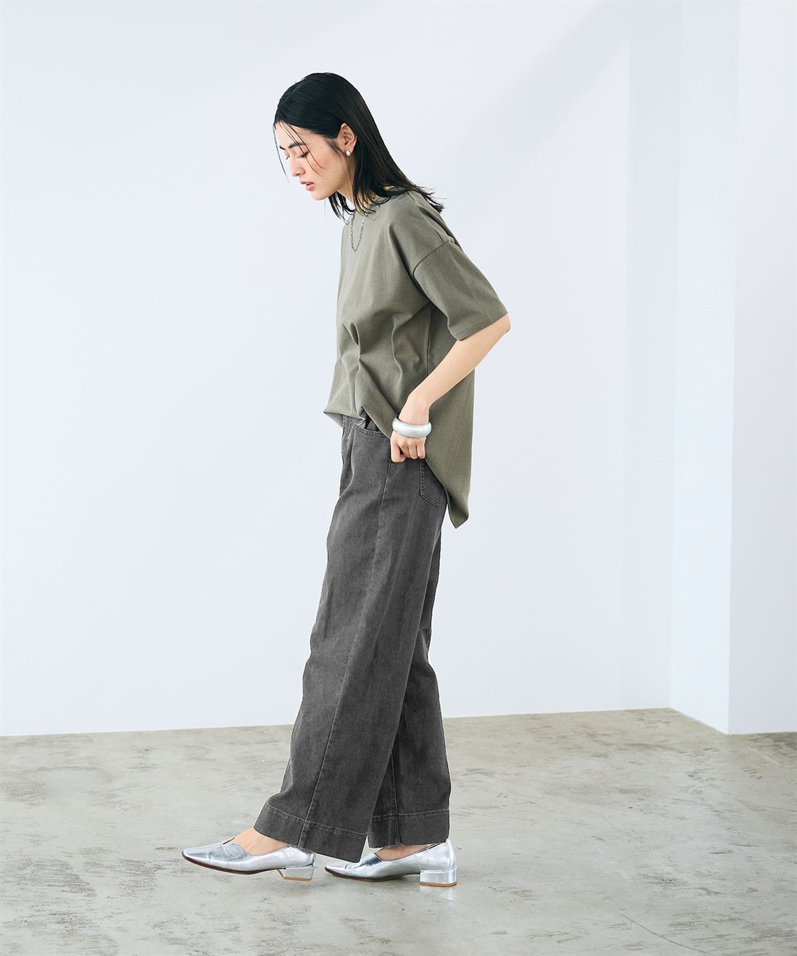 CROSS FUNCTION 《ストレッチ》ワイドボックスデニムパンツ_sub_22