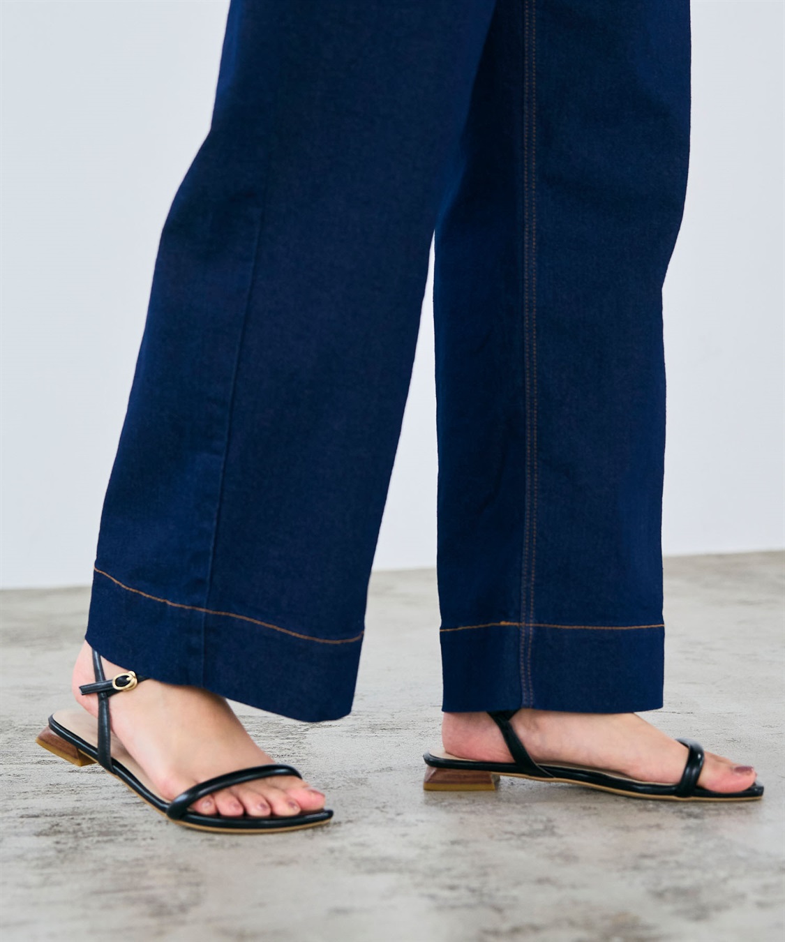 CROSS FUNCTION 《ストレッチ》ワイドボックスデニムパンツ_sub_28