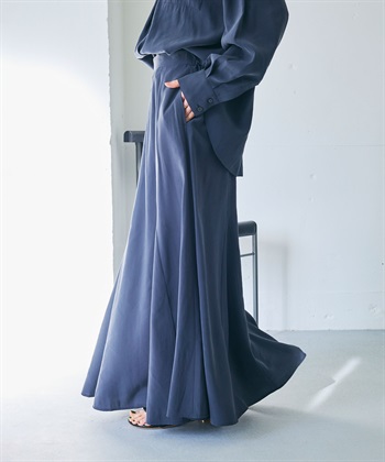 CROSS FUNCTION 《接触冷感》サマ美え とろみフレアマーメードスカート_subthumb_1