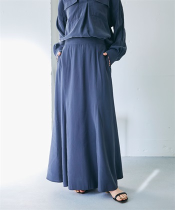 CROSS FUNCTION 《接触冷感》サマ美え とろみフレアマーメードスカート_subthumb_16