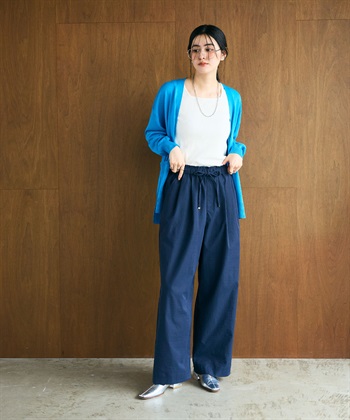 CROSS FUNCTION 《UV/吸水速乾》エブ楽 ダブルタックイージーワイドパンツ_subthumb_7