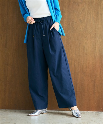 CROSS FUNCTION 《UV/吸水速乾》エブ楽 ダブルタックイージーワイドパンツ_subthumb_8