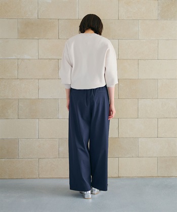 CROSS FUNCTION 《UV/吸水速乾》エブ楽 ダブルウエストイージーワイドパンツ_subthumb_6