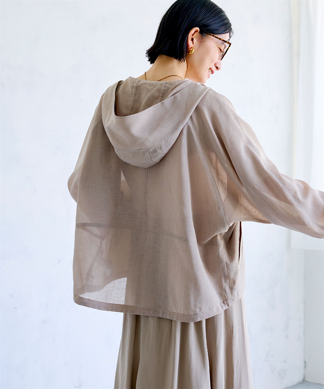 CROSS FUNCTION 《洗える》サマ美え シアーZIPパーカー_sub_6