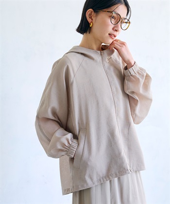 CROSS FUNCTION 《洗える》サマ美え シアーZIPパーカー_subthumb_7