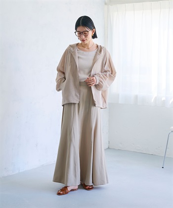 CROSS FUNCTION 《洗える》サマ美え シアーZIPパーカー_subthumb_10