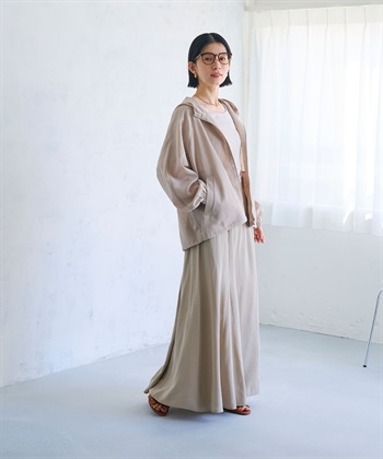 CROSS FUNCTION 《洗える》サマ美え シアーZIPパーカー_subthumb_11