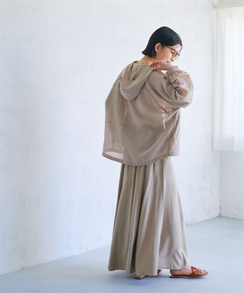 CROSS FUNCTION 《洗える》サマ美え シアーZIPパーカー_subthumb_13