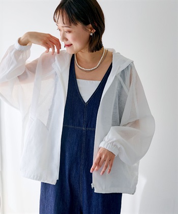 CROSS FUNCTION 《洗える》サマ美え シアーZIPパーカー_subthumb_17