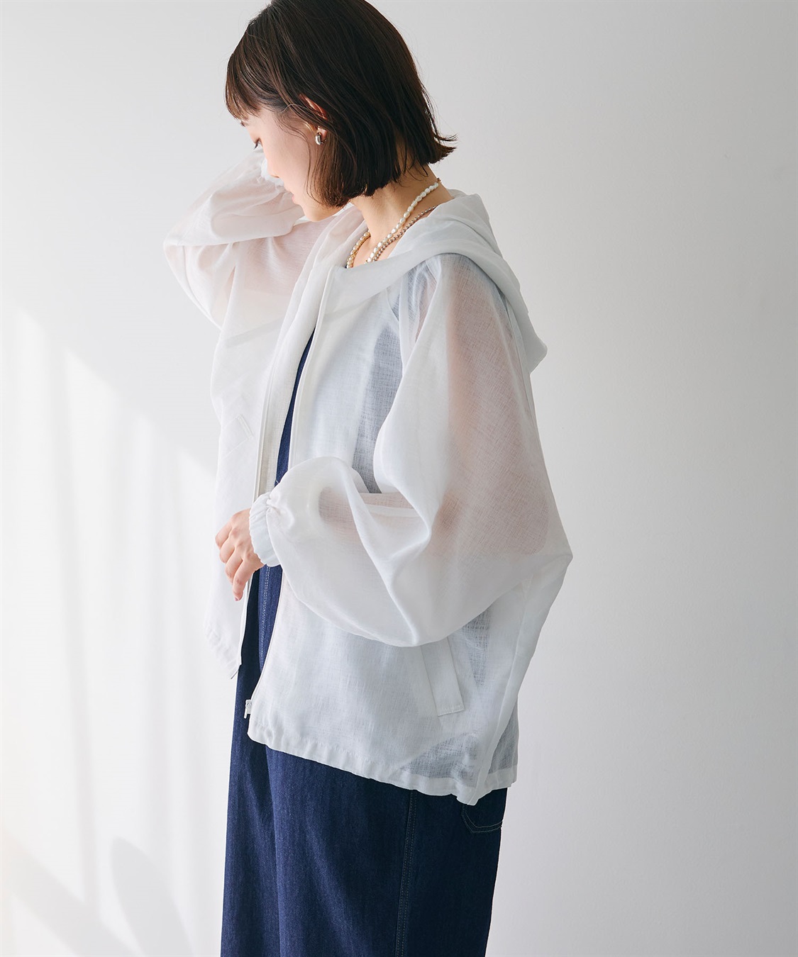 CROSS FUNCTION 《洗える》サマ美え シアーZIPパーカー_sub_18