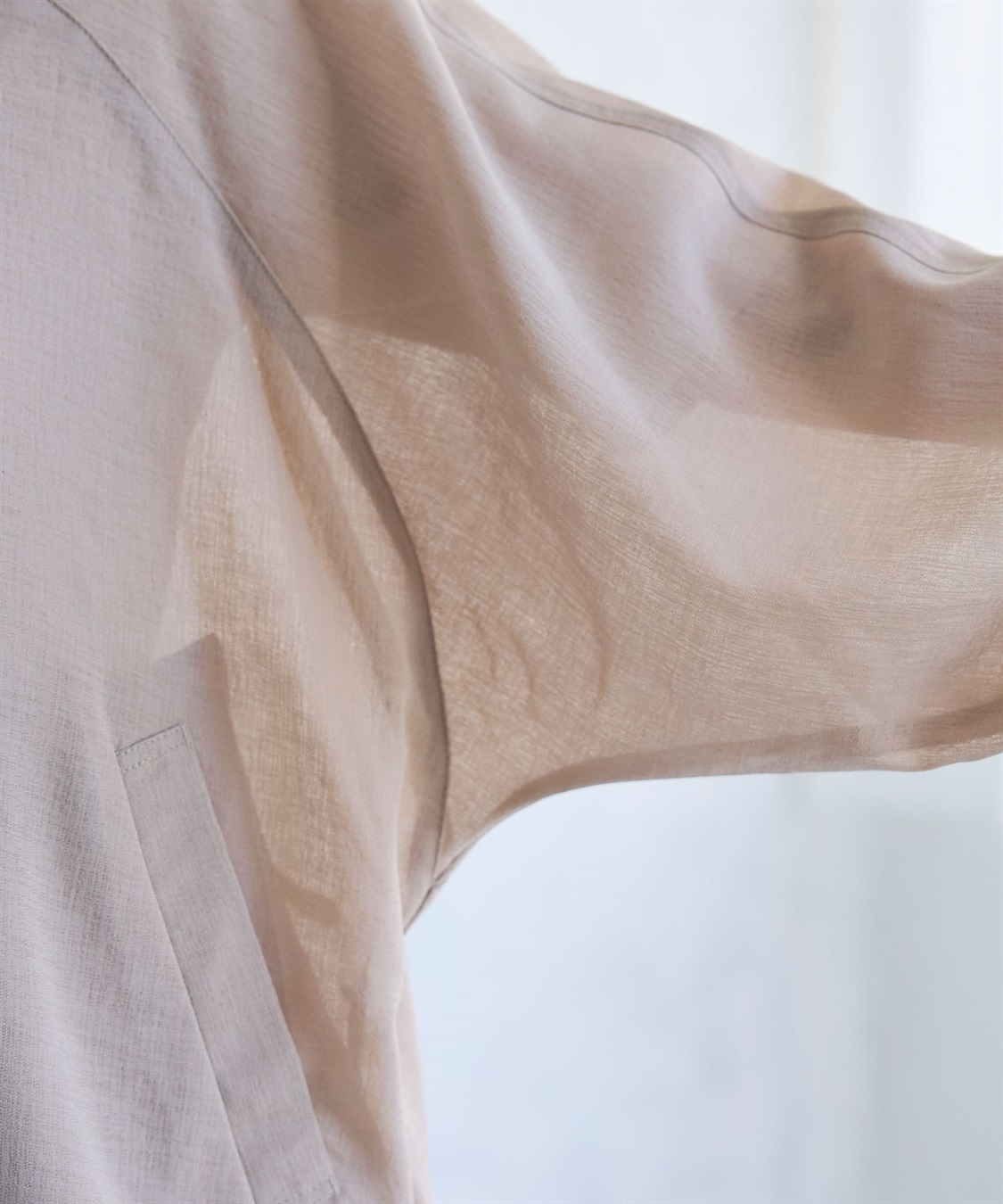 CROSS FUNCTION 《洗える》サマ美え シアーZIPパーカー_sub_28