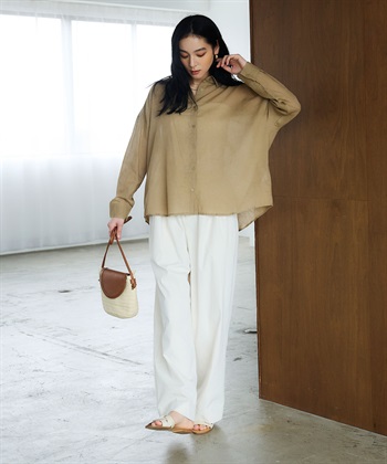 CROSS FUNCTION 《防汚》エブ楽 タックストレートイージーパンツ_subthumb_18