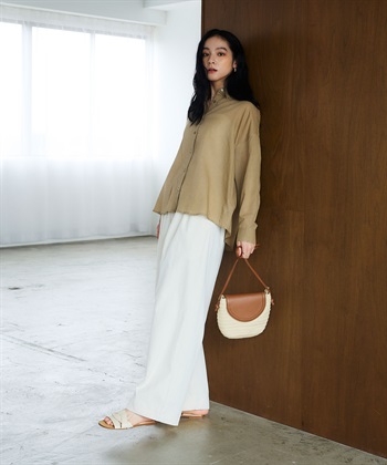 CROSS FUNCTION 《防汚》エブ楽 タックストレートイージーパンツ_subthumb_21