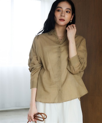 CROSS FUNCTION 《通気性》エブ楽 ガーゼビックベーシックシャツ_subthumb_4