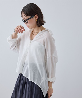 CROSS FUNCTION 《通気性》エブ楽 ガーゼビックベーシックシャツ_subthumb_13