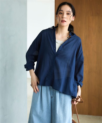 CROSS FUNCTION 《通気性》エブ楽 ガーゼビックベーシックシャツ_subthumb_20